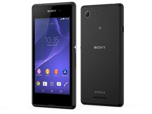 Réinitialisation Sony Xperia E3 Dual